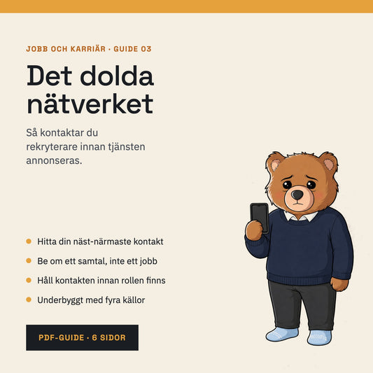 Nå chefen före annonsen