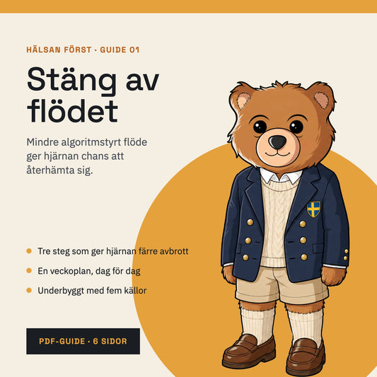 Stäng av flödet