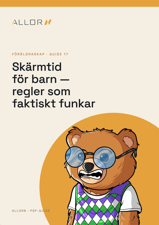 Skärmtid för barn - Vilka regler kan vi ha?